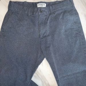 Express Navy Cotton Joggers